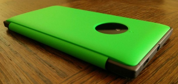Étui à rabat avec chargement sans fil pour Lumia 830_2