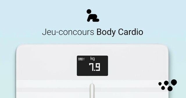 jeu concours withings body cardio