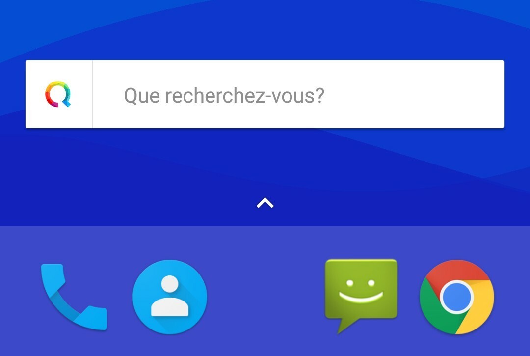 Widget Android Qwant