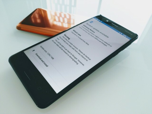 Nokia 8 Android Oreo Update